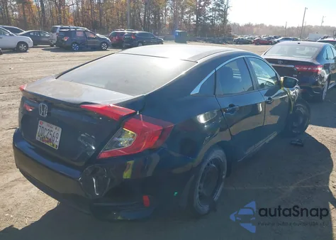 2017 Honda Civic Lx z USA, uszkodzony, nr VIN 2HGFC2F57HH519510